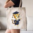 Cheetah Graduation Cute Kindergarten Elementary High School Canvas Tote Bag