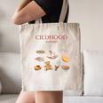Childhood Nostalgia Good Memories Teddy Bear Ice Cream Canvas Tote Bag