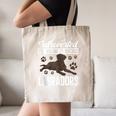 Chocolate Lab Dog Introvert Chocolate Labrador Retriever Canvas Tote Bag