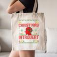 Christmas Introvert Team Introvert Introverted Xmas Canvas Tote Bag Christmas Introvert Team Introvert Introverted Xmas Canvas Tote Bag