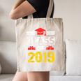 Class Of 2019 Graduation Senior High School College Canvas Tote Bag