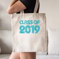 Class Of 2019 High School Graduation Teal Senior Canvas Tote Bag