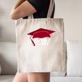 Class Of 2021 Burgundy Regalia Graduation Canvas Tote Bag