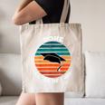 Class Of 2021 Done Senior Graduation Retro Sunset Canvas Tote Bag