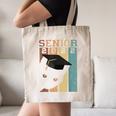 Class Of 2022 Graduation Cat Seniors Grad Canvas Tote Bag