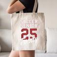 Class Of 2025 Senior 2025 Graduation 2025 Soccer Canvas Tote Bag