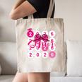 Class Of 2026 Senior Coquette Pink Bow Graduation Family Premium Tri-Blend Canvas Tote Bag