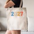 Class Of 2027 Graduate Shirts For Men Women Graduation Retro Canvas Tote Bag