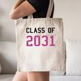 Class Of 2031 Graduation T-Shirt Canvas Tote Bag