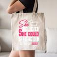 Class Of 2032 She Believed She Could Kids Graduation T-Shirt Canvas Tote Bag