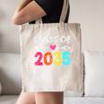 Class Of 2035 Kindergarten Pre K Grow With Me Graduation Canvas Tote Bag