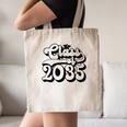 Class Of 2035 Senior Retro 2035 Grad Graduate Graduation Canvas Tote Bag