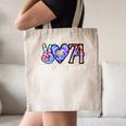 Class Of 74 1974 50th Class Reunion Tie Dye Graduation Items Canvas Tote Bag