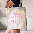 Colorful Proud Grandma 2024 NICU Graduate Baby Graduation Canvas Tote Bag