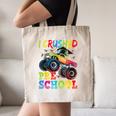 I Crushed Pre-K Monster Truck Graduation Preschool Grad 2025 Canvas Tote Bag