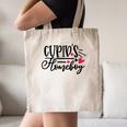 Cupid's Homebody Introvert Valentine's Day Home Canvas Tote Bag