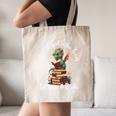 Cute Dragon Reading Book Bookworm Dragon And Books For Women Canvas Tote Bag
