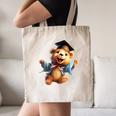 Cute Graduation Bear To Celebrate Your Graduate Canvas Tote Bag