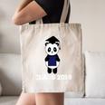 Cute Graduation Panda Class 2018 Canvas Tote Bag