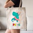 Cute Magical Ballerina Dino Unicorn Pre-K Graduation Canvas Tote Bag