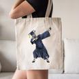 Dabbing Graduate Zebra Team Mascot Graduation Senior Shirt Canvas Tote Bag