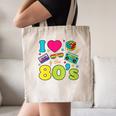 Dad I Love The 80's Retro 80s Nostalgia For Dad Canvas Tote Bag Dad I Love The 80's Retro 80s Nostalgia For Dad Canvas Tote Bag