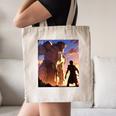 David And Goliath Bible Book Of Samuel Famous Bible Story Canvas Tote Bag