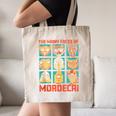 DCC Many Faces Of Mordecai Grid Gamer Series Book Canvas Tote Bag