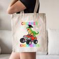 I Easily Crushed Kindergarten Graduation 2022 Truck Dinosaur Canvas Tote Bag