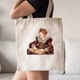 Elizabeth I Reading A Book Canvas Tote Bag