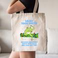 Enjoy Adulthood Comes With Bills Nostalgia Regret Canvas Tote Bag