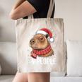 Ew People Capybara Christmas Introvert Holiday Humor Canvas Tote Bag Ew People Capybara Christmas Introvert Holiday Humor Canvas Tote Bag