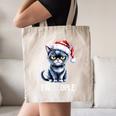 Ew People Cat Christmas Introvert Holiday Humor Canvas Tote Bag