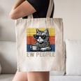 Ew People Introvert Cat Lover Crazy Vintage Cat Lady Canvas Tote Bag Ew People Introvert Cat Lover Crazy Vintage Cat Lady Canvas Tote Bag