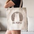 Ew People Introvert Cat Meow Cat Lover Men Women Kids Canvas Tote Bag