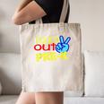 First Day Of School Shirt Peace Out Pre-K Graduation Kids So Canvas Tote Bag