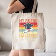 My Friend Mastered It Master's Degree Graduation Vintage Canvas Tote Bag