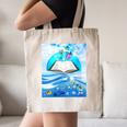 Frutiger Aero Aesthetic Tech Book Butterfly Canvas Tote Bag