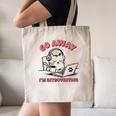Go Away I´m Introverting Stay Home Socially Awkward Canvas Tote Bag Go Away I´m Introverting Stay Home Socially Awkward Canvas Tote Bag