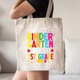 Goodbye Kinder Garten Hello 1st Grade Graduation 2024 Canvas Tote Bag