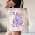 Goth Capybara Ramen Ritual Feasting Soft Introvert Art Canvas Tote Bag Goth Capybara Ramen Ritual Feasting Soft Introvert Art Canvas Tote Bag