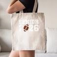 Graduate Senior Class Of 2026 Graduation American Football Canvas Tote Bag