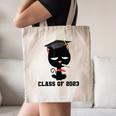 I Graduated Class Of2023 Cat Graduation Canvas Tote Bag