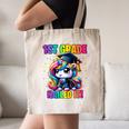 Graduation 1st Grade Unicorn Nailed It Girls Grad Magical Canvas Tote Bag