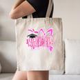Graduation 2027 Senior 2027 Class Of 2027 Coquette Pink Girl Canvas Tote Bag
