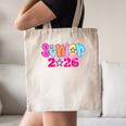 Graduation Class Of 2026 Senior Pink Coquette Bow 2026 Grade Canvas Tote Bag