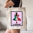 Graduation Latina Educated La Graduada Mexican Bingo Card Canvas Tote Bag