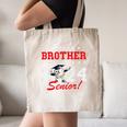 Graduation Proud Brother Of A 2024 Senior Baseball Player Canvas Tote Bag