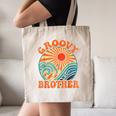 Groovy Brother 70s Aesthetic Nostalgia 1970's Retro Brother Canvas Tote Bag Groovy Brother 70s Aesthetic Nostalgia 1970's Retro Brother Canvas Tote Bag