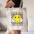 Groovy Next Stop 2nd Grade 1st Grade Graduation 2025 Canvas Tote Bag